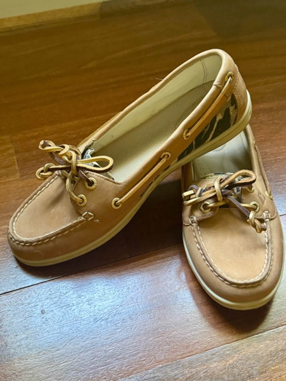 Sperry Women’s Leopard Topsider